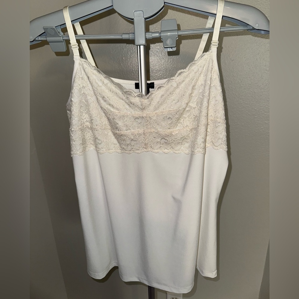 Soma Daywear Lace Trim Cami NWT